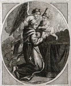 Santo António de Pádua, início do século XIX (gravura) de . .