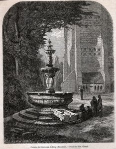 São João do Dedo, por volta de 1850 (gravura) de . .