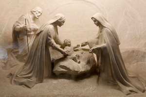 Louis e Zélie santuário de Alençon, Orne. Natividade. de . .