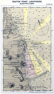 Farol de Souter Point de Frederick (attr. to) Barnard