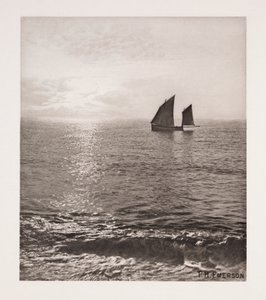 Nascer do Sol no Mar de Frederick (attr. to) Barnard