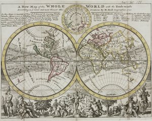 Cartão comercial para H Moll de Ferdinand Georg Waldmuller