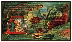 Pintor sob o mar, c.1910 de . .