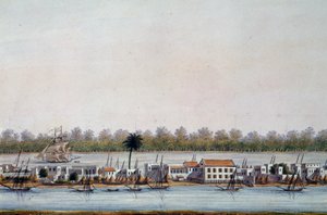 Vista de St Louis, Senegal de William Walcutt