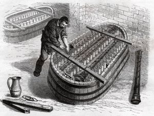 Trabalhadores no ourivesaria. Trabalhadores na ourivesaria. Na ourivesaria. de Frederick (attr. to) Barnard