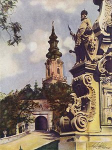 Nyitra Cathedral, Checoslováquia de after A. Langfier