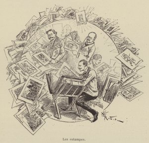 As impressões de after Albert Robida