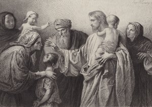 De tal é o reino dos céus de after Albert Robida