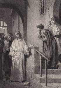A mãe e os irmãos de Jesus de after Albert Robida