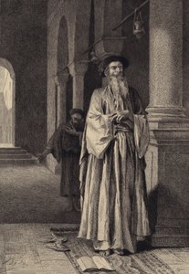 O fariseu e o publicano de after Albert Robida