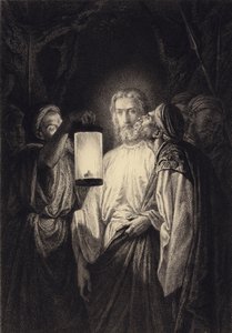 A traição de Judas de after Albert Robida
