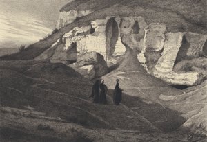 As mulheres trazem doces especiarias ao sepulcro de after Albert Robida