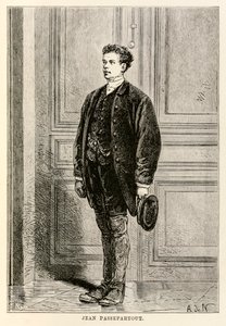 Jean Passepartout, de todo o mundo em oitenta dias por Jules Verne (1828-1905), gravado por Louis Dumont (n.1822) 1873
