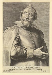 Retrato de Anthony Cornelissen, dos ícones dos príncipes dos homens
