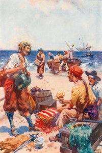 Na ilha dos piratas