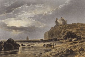 Castelo de Tantallon (cromolito)