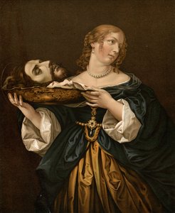 Herodias com a cabeça de João Batista de after Carlo Dolci