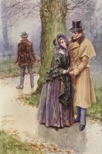 Ilustração para Martin Chuzzlewit de after Charles Edmund Brock