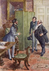 Ilustração para Martin Chuzzlewit