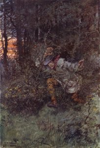 Ilustração para Martin Chuzzlewit de after Charles Edmund Brock