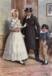Ilustração para Nicholas Nickleby