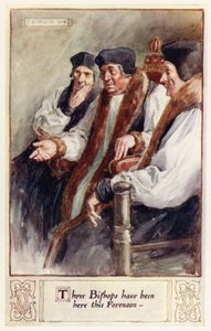 Três bispos estiveram aqui nesta parte da manhã de after Charles Edmund Brock