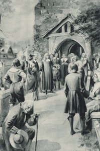 O povo de Eyam, em Derbyshire, resolveu fechar sua aldeia atingida pela peste do mundo