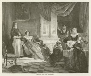 Sancho e a duquesa de after Charles Robert Leslie