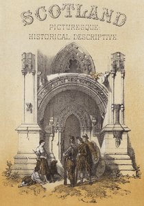Entrada, para, roslin, capela, (crromolitho)