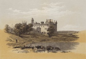 Palácio de Linlithgow (cromolito)