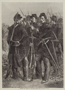 Sapadores e mineiros do exército francês de after Denis Auguste Marie Raffet