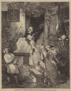 The Inn Door, uma cena em Dijon no século passado