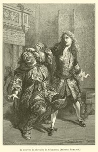 O correio do cavaleiro de Grammont, Antoine Hamilton de after Emile Antoine Bayard