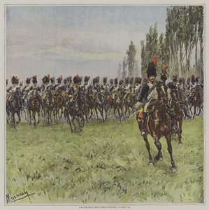 A carga dos granadeiros do cavalo