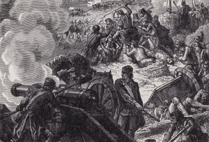 A Batalha de Bunker Hill de after Felix Octavius Carr Darley