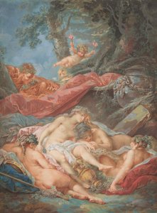 Bacantes Adormecidos de after François Boucher Jacques Charlier