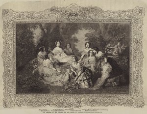 A Imperatriz dos Franceses e suas Damas de Honra