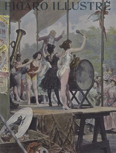 O desfile. Capa do Ilustre Figaro, novembro de 1897