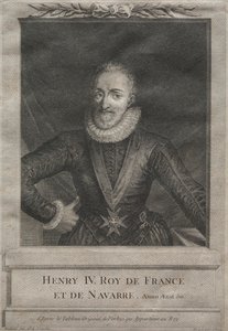 Henrique IV, rei da França de after Gabriel de Saint Aubin
