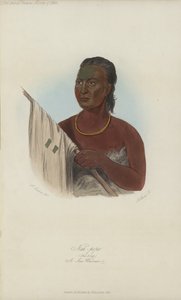 Nah-papa, a sopa, um guerreiro de sac (aquatint)