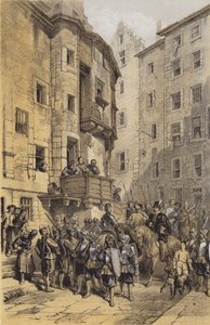 West Bow, Edimburgo (cromolito)