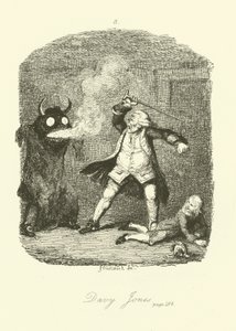 Ilustração para Peregrine Pickle por Tobias Smollett