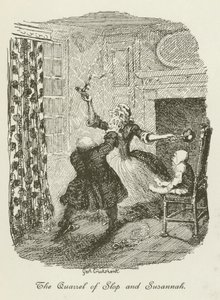 Ilustração para Tristram Shandy