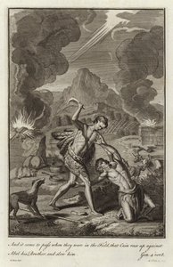 Caim matando Abel de after Gerard Hoet