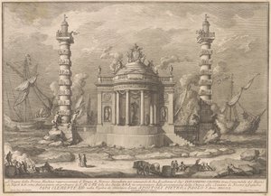 A Prima Macchina para a Chinea de 1760: O Templo de Netuno