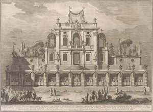 A Seconda Macchina para a Chinea de 1762: um quiosque ou casa de prazer em estilo otomano