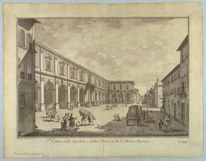 Vista de Florença, Placa de "Escolha da XXIV Vistas dos principais bairros, praças, igrejas e palácios da cidade de Florença"