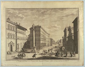Vista de Florença, Placa de "Escolha da XXIV Vistas dos principais bairros, praças, igrejas e palácios da cidade de Florença"