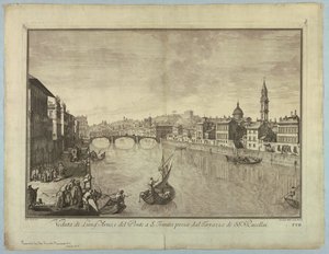 Vista de Florença, Placa de "Escolha da XXIV Vistas dos principais bairros, praças, igrejas e palácios da cidade de Florença"