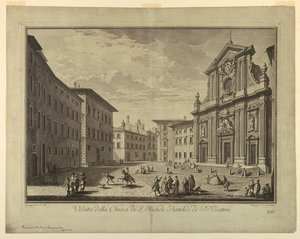 Vista de Florença, Placa de "Escolha da XXIV Vistas dos principais bairros, praças, igrejas e palácios da cidade de Florença"